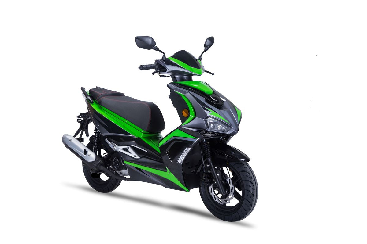 Striker - 50 ccm Euro 5 schwarz-grün - Heute bestellen, Vorfreude sichern – Lieferung startet am 24.08.2026