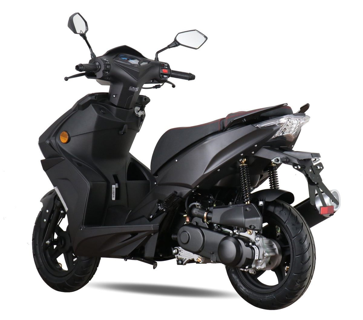 Striker-125 ccm Euro 5+ mattschwarz