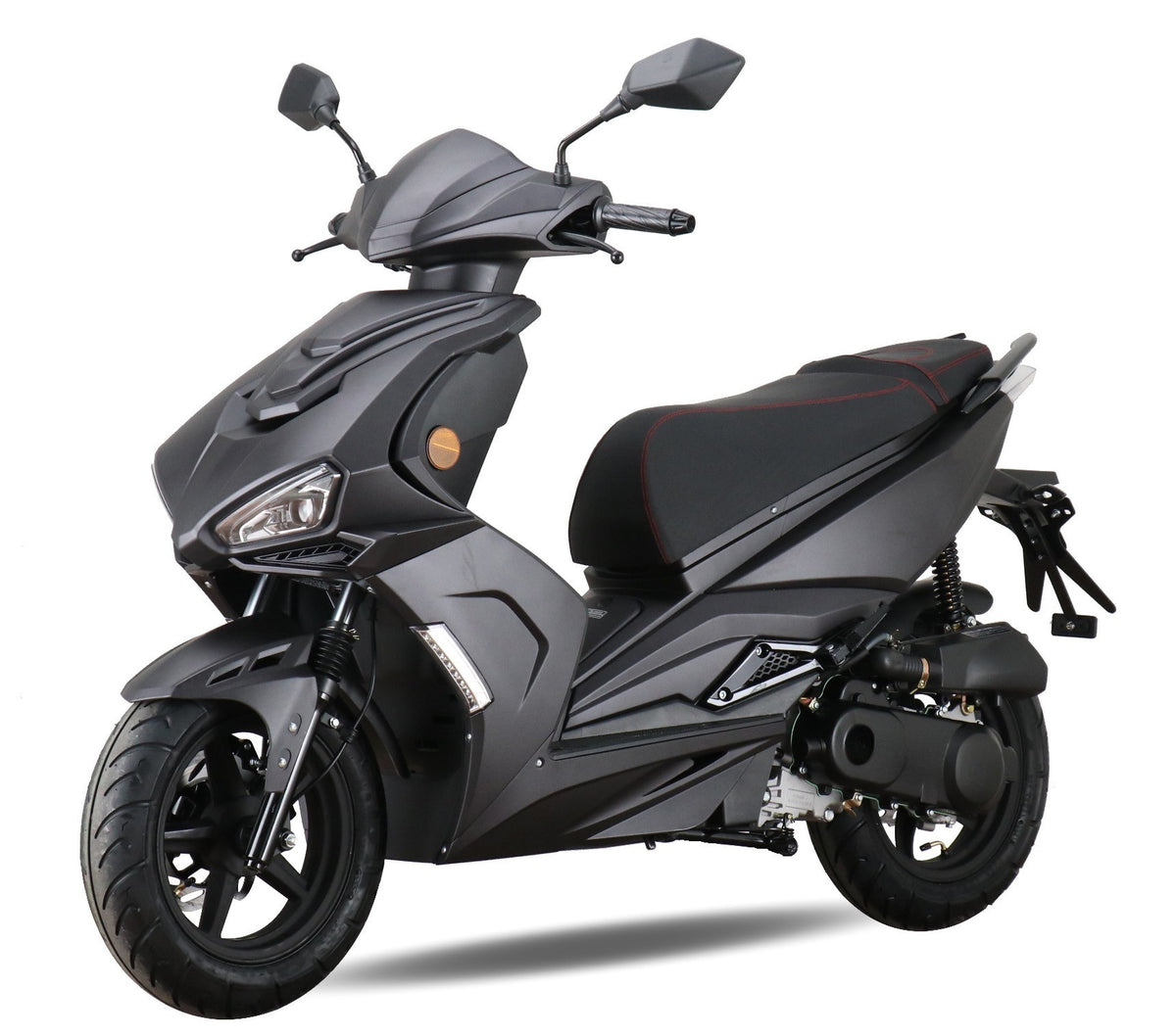 Striker-125 ccm Euro 5+ mattschwarz