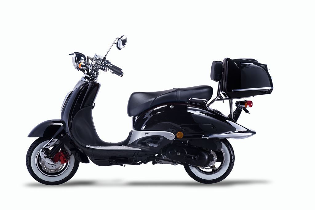 Strada - 50 ccm Euro 5 schwarz - Sitzbank schwarz - Heute bestellen, Vorfreude sichern - Lieferung startet Ende September