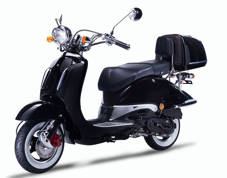 Strada - 50 ccm Euro 5 schwarz - Sitzbank schwarz - Heute bestellen, Vorfreude sichern - Lieferung startet Ende September