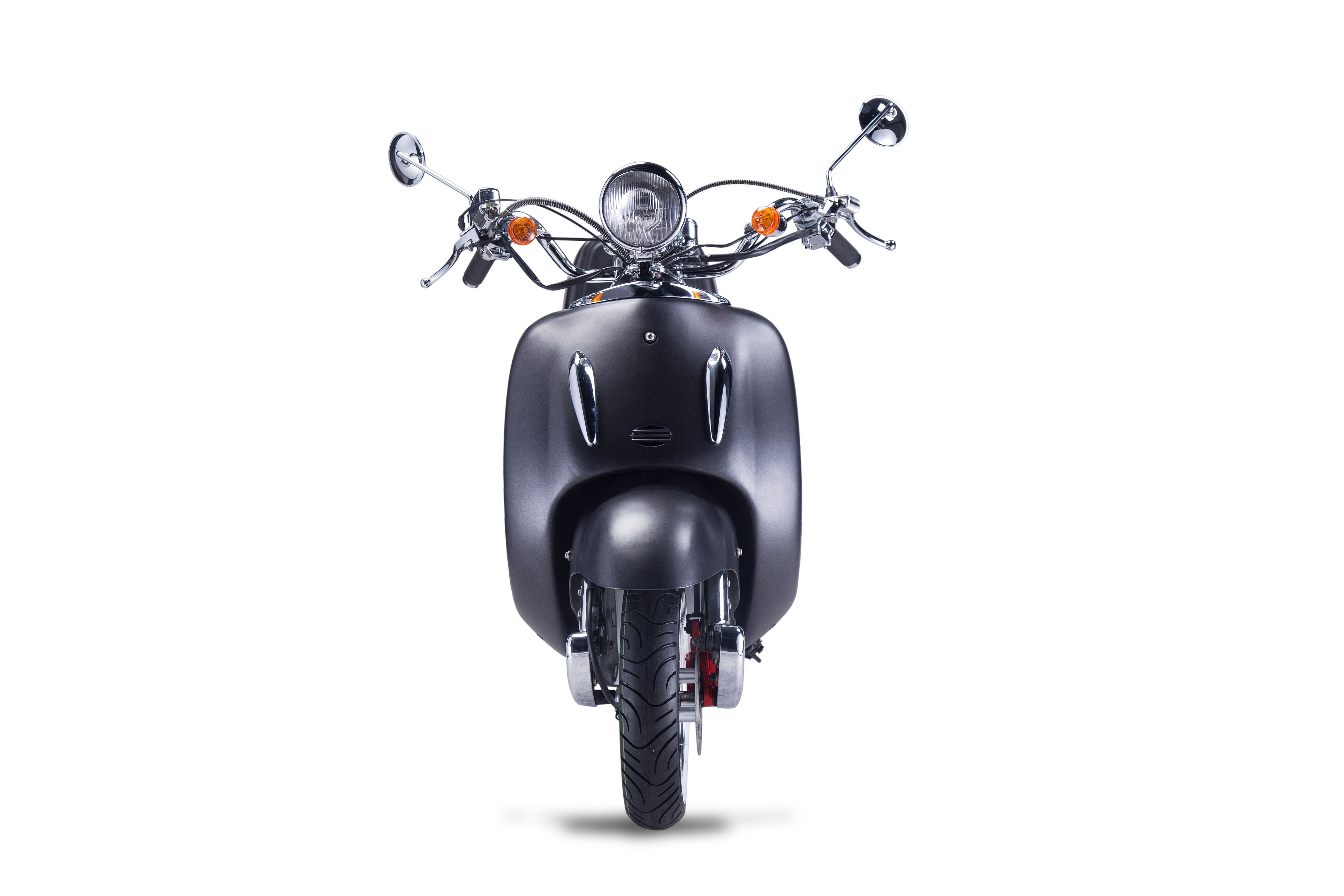 Strada - 125 ccm Euro 5+ mattschwarz - Sitzbank schwarz - Heute bestellen, Vorfreude sichern - Lieferung startet Ende September
