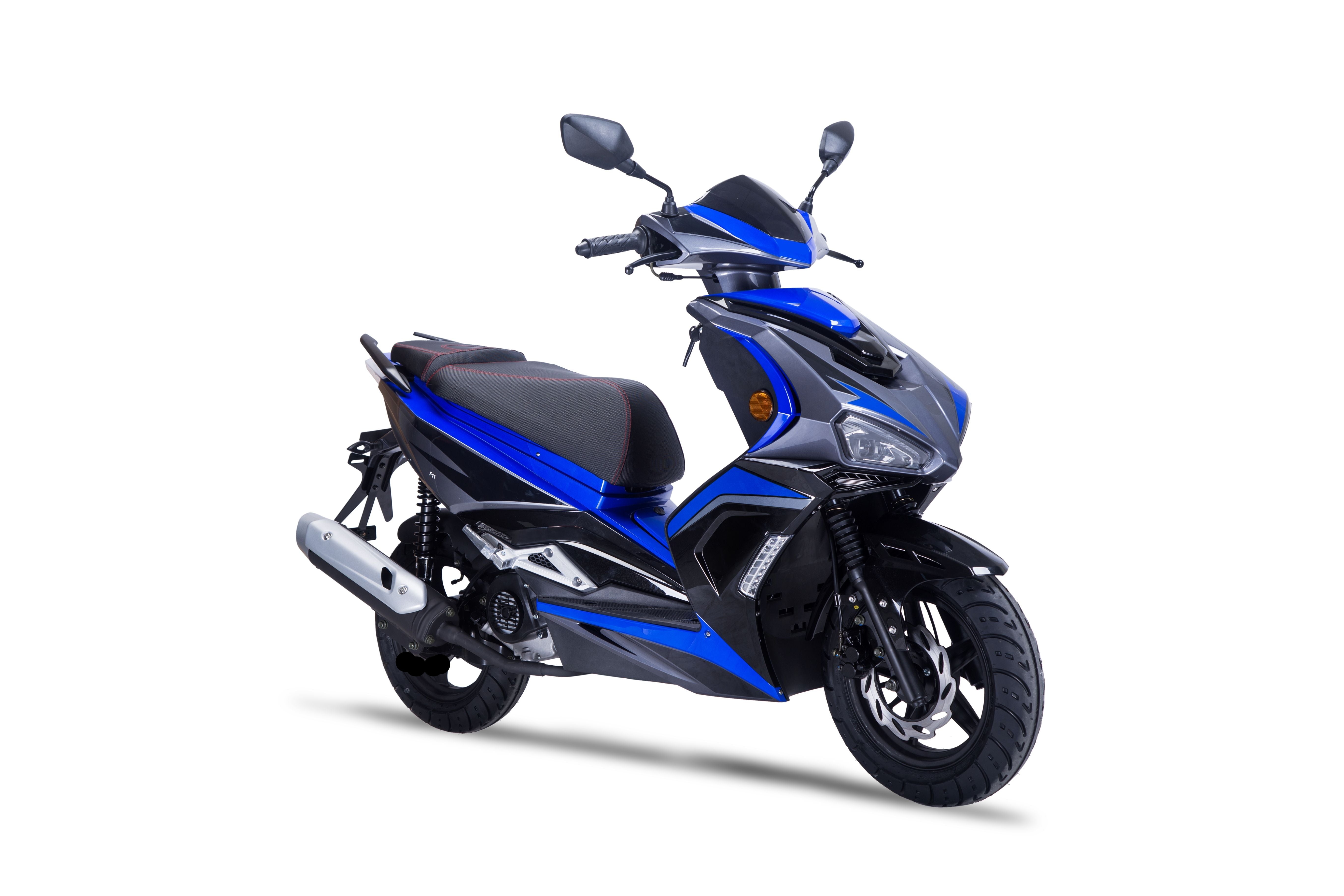 Striker - 50 ccm Euro 5 schwarz-blau - Heute bestellen, Vorfreude sichern – Lieferung startet am 24.08.2026