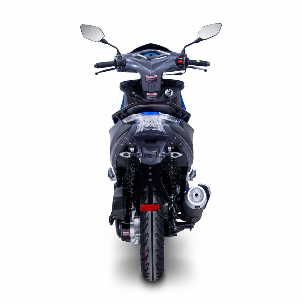 Striker - 50 ccm Euro 5 schwarz-blau - Heute bestellen, Vorfreude sichern – Lieferung startet am 24.08.2026