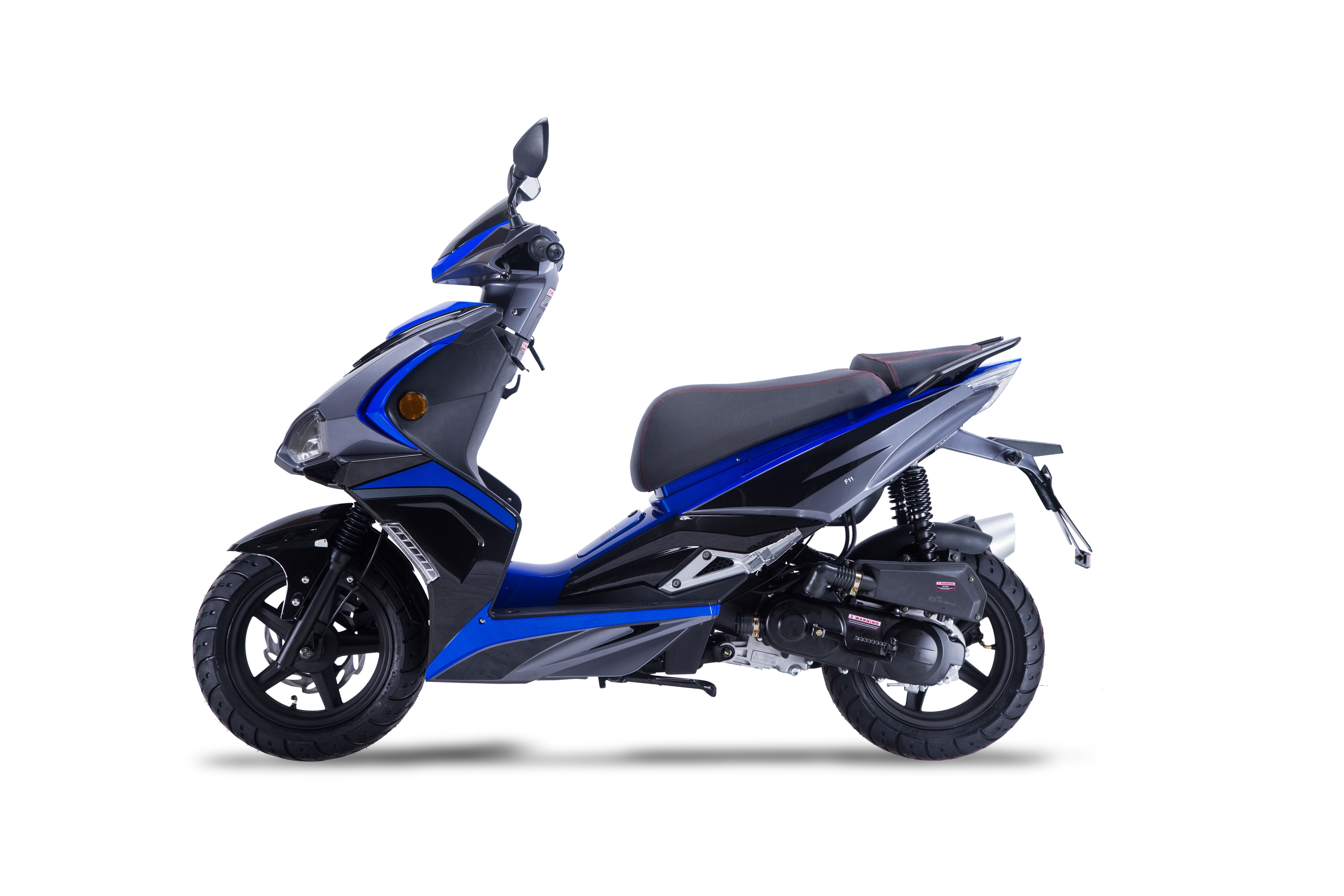 Striker - 50 ccm Euro 5 schwarz-blau - Heute bestellen, Vorfreude sichern – Lieferung startet am 24.08.2026