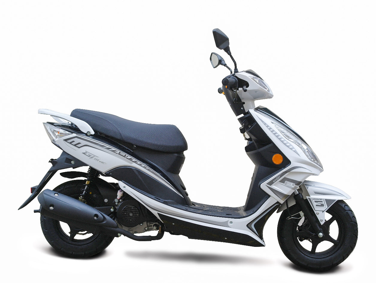 GT3 - 50 ccm Euro 5 weiss