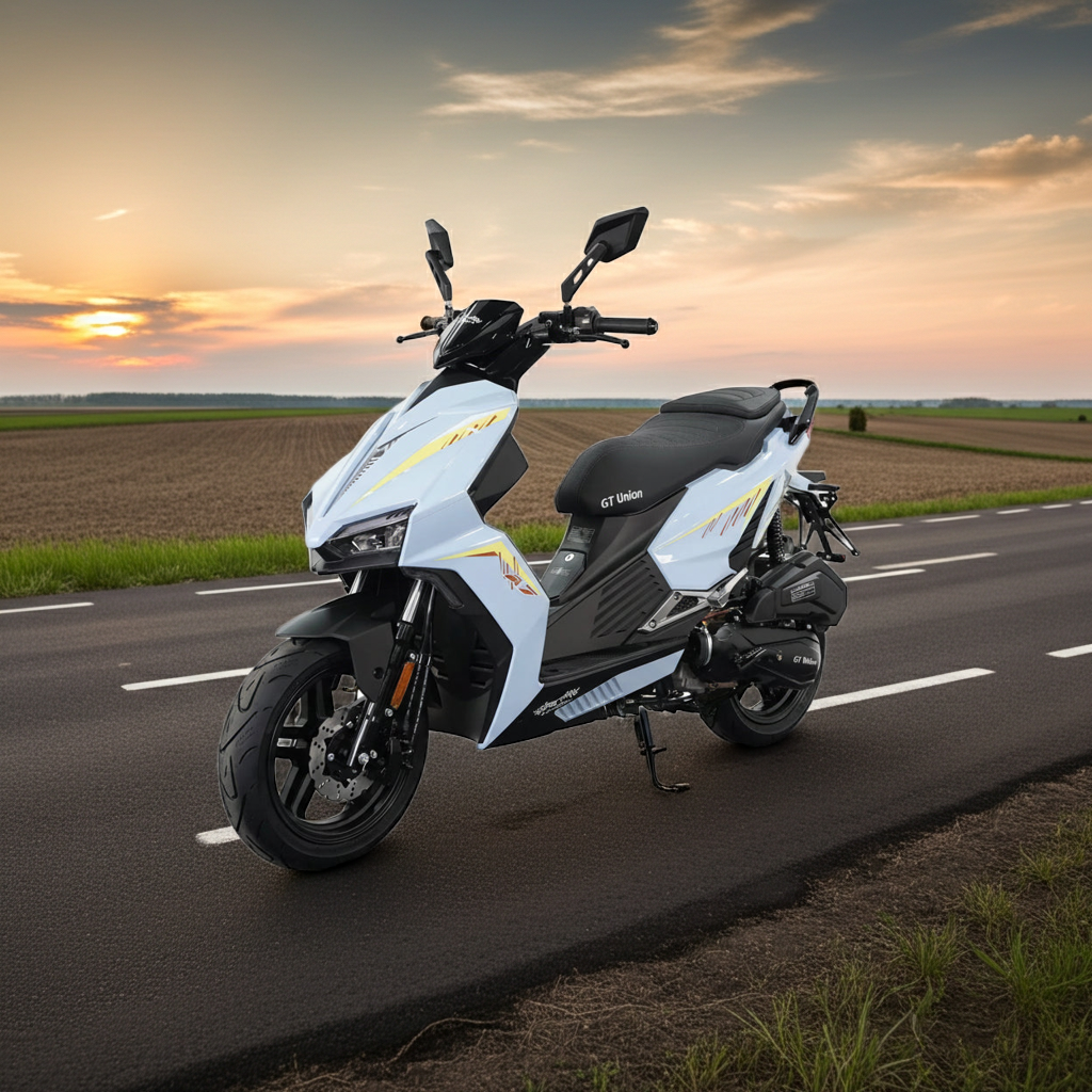 Unsere Neuheit nur bei GT Union Matador A7 - 125 ccm Euro 5+ Oceanblue