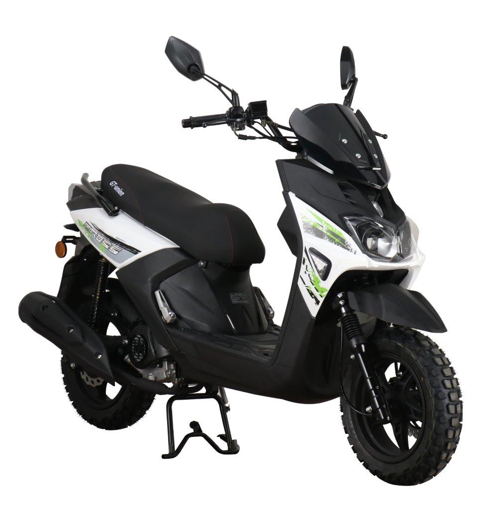 Cross 2.0 - 50 ccm Euro5 weiß-grün