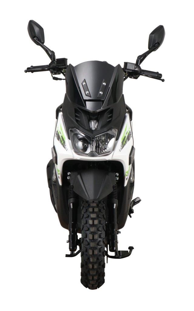 Cross 2.0 - 50 ccm Euro5 weiß-grün