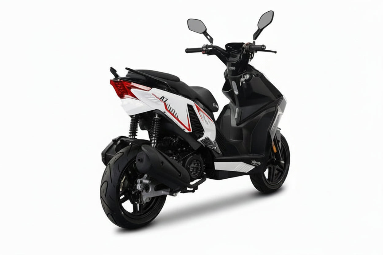Unsere Neuheit nur bei GT Union Matador A7 - 125 ccm Euro 5+ Racing-white