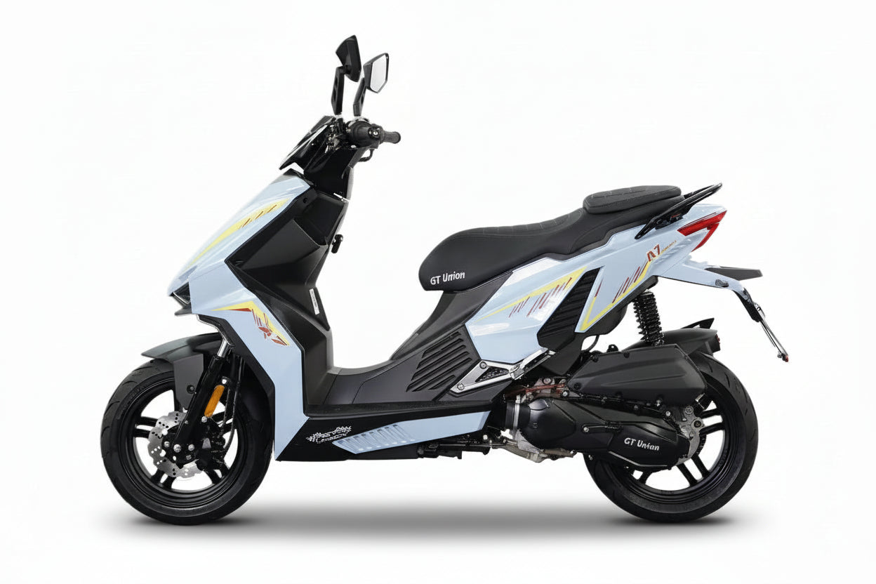 Unsere Neuheit nur bei GT Union Matador A7 - 125 ccm Euro 5+ Oceanblue