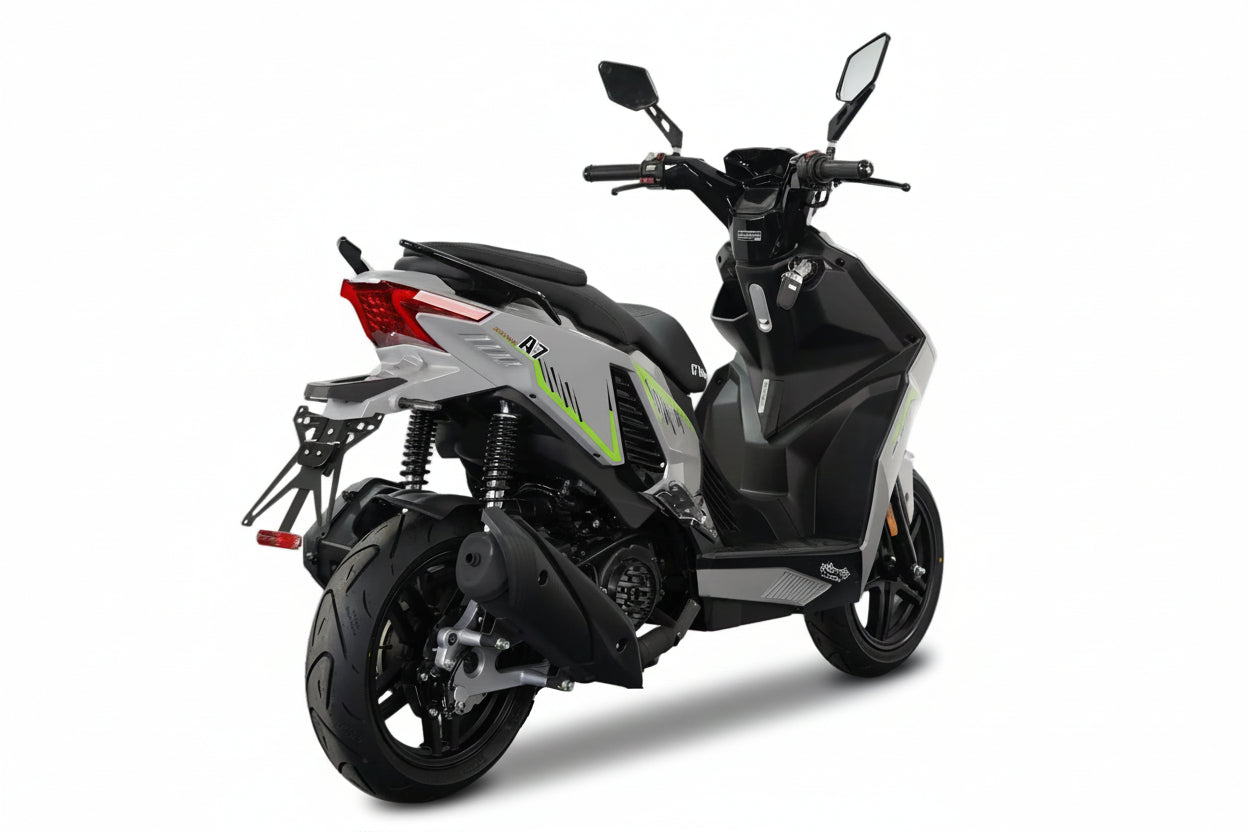 Unsere Neuheit nur bei GT Union Matador A7 - 125 ccm Euro 5+ grau-grün