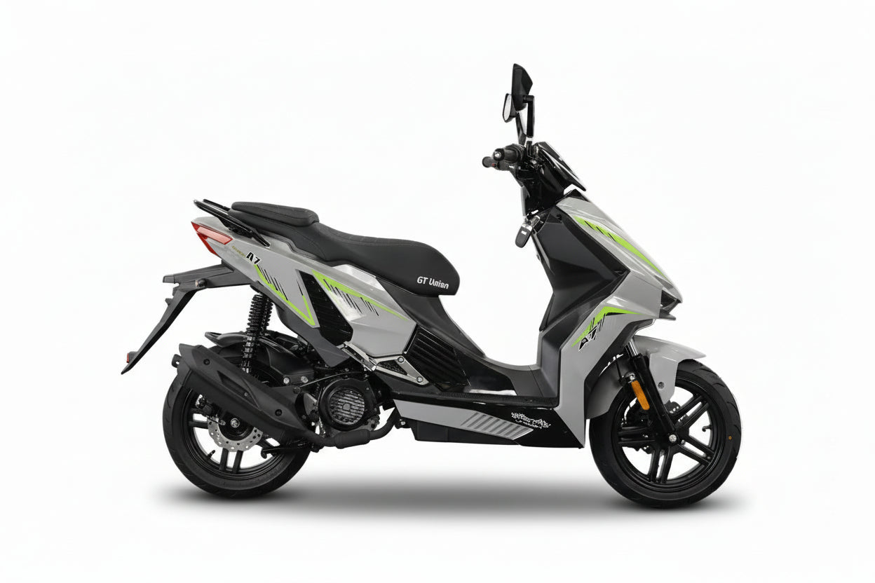 Unsere Neuheit nur bei GT Union Matador A7 - 125 ccm Euro 5+ grau-grün