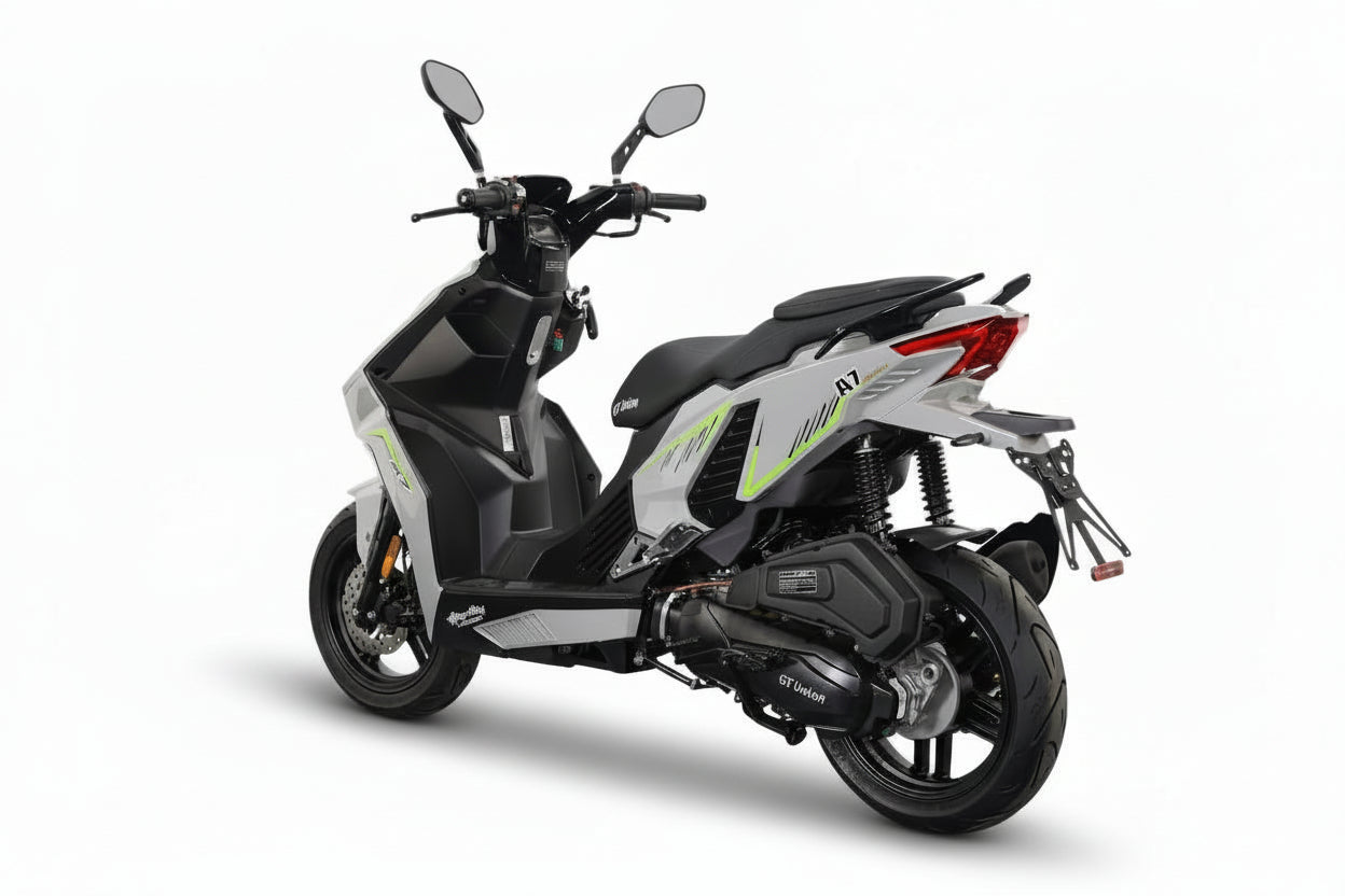 Unsere Neuheit nur bei GT Union Matador A7 - 125 ccm Euro 5+ grau-grün
