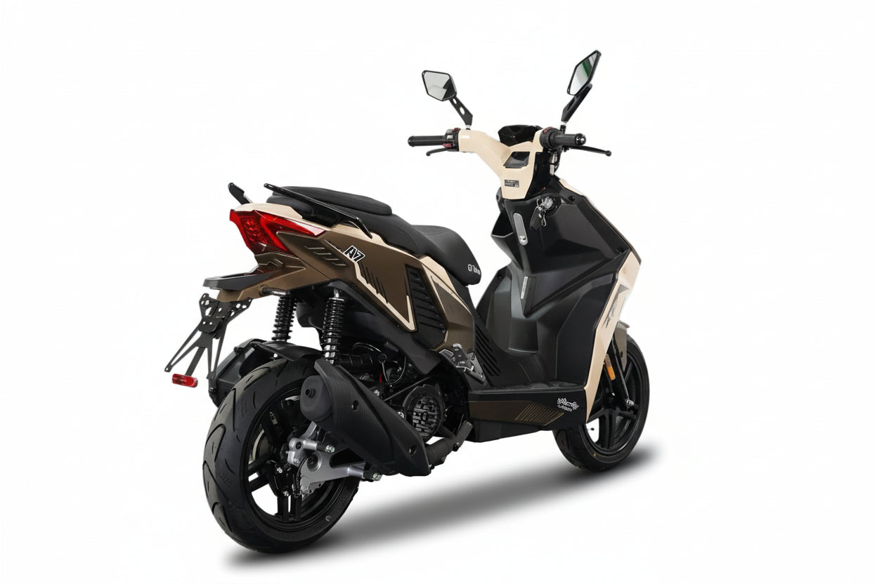 Unsere Neuheit nur bei GT Union Matador A7 - 125 ccm Euro 5+ coffee