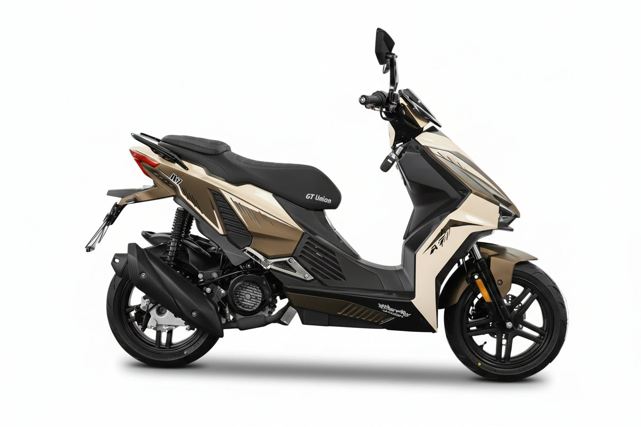 Unsere Neuheit nur bei GT Union Matador A7 - 125 ccm Euro 5+ coffee