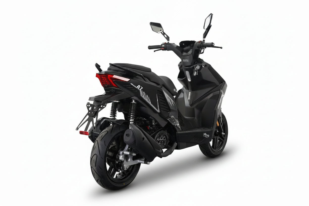 Unsere Neuheit nur bei GT Union Matador A7 - 125 ccm Euro 5+ mattschwarz