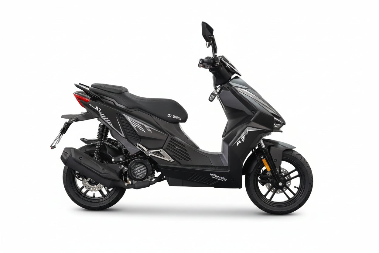 Unsere Neuheit nur bei GT Union Matador A7 - 125 ccm Euro 5+ mattschwarz