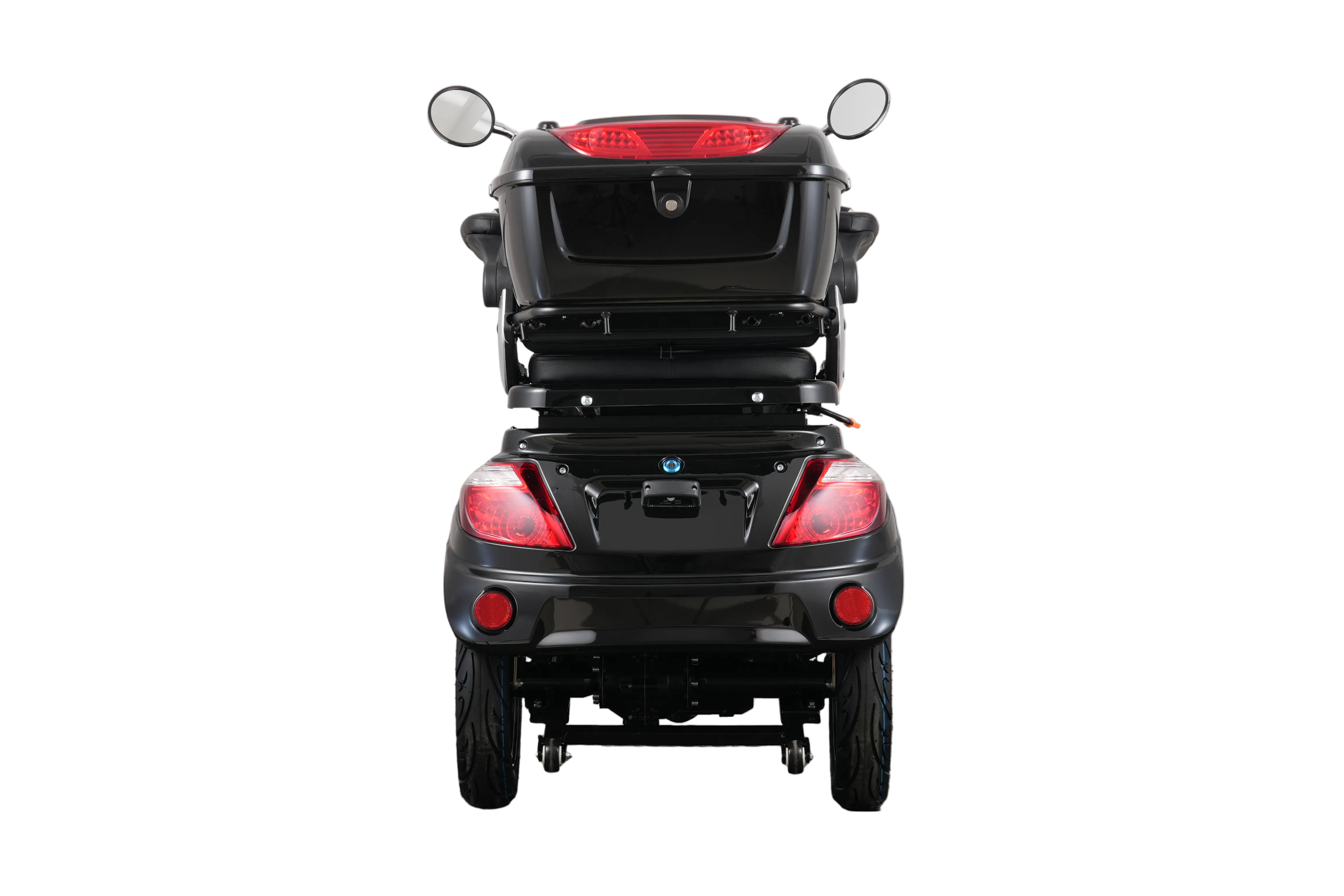 Seniorenmobil AM E-Trike Pro - schwarz mit Hardkoffer