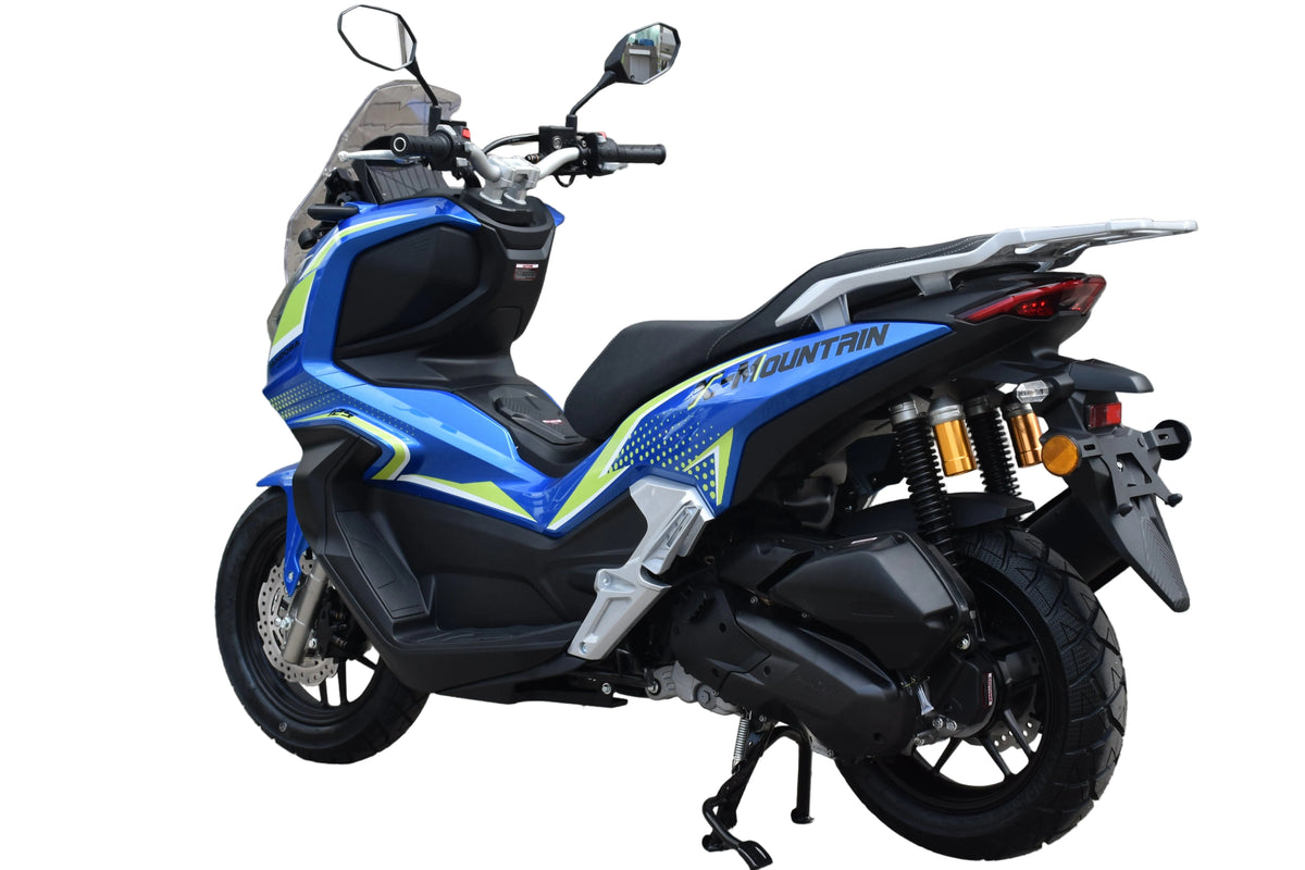 X-Mountain 125 LC - 125ccm - blue-yellow