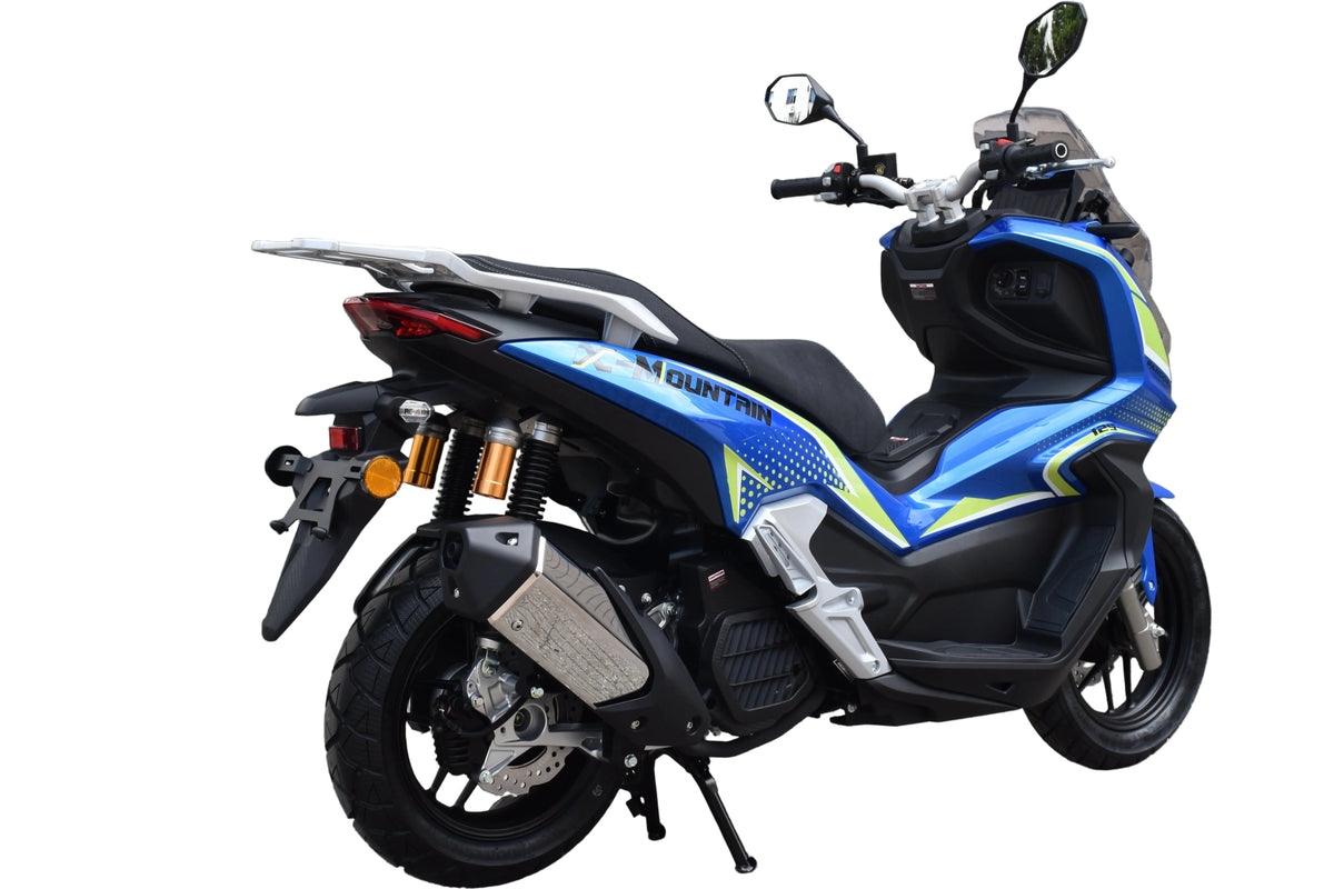 X-Mountain 125 LC - 125ccm - blue-yellow