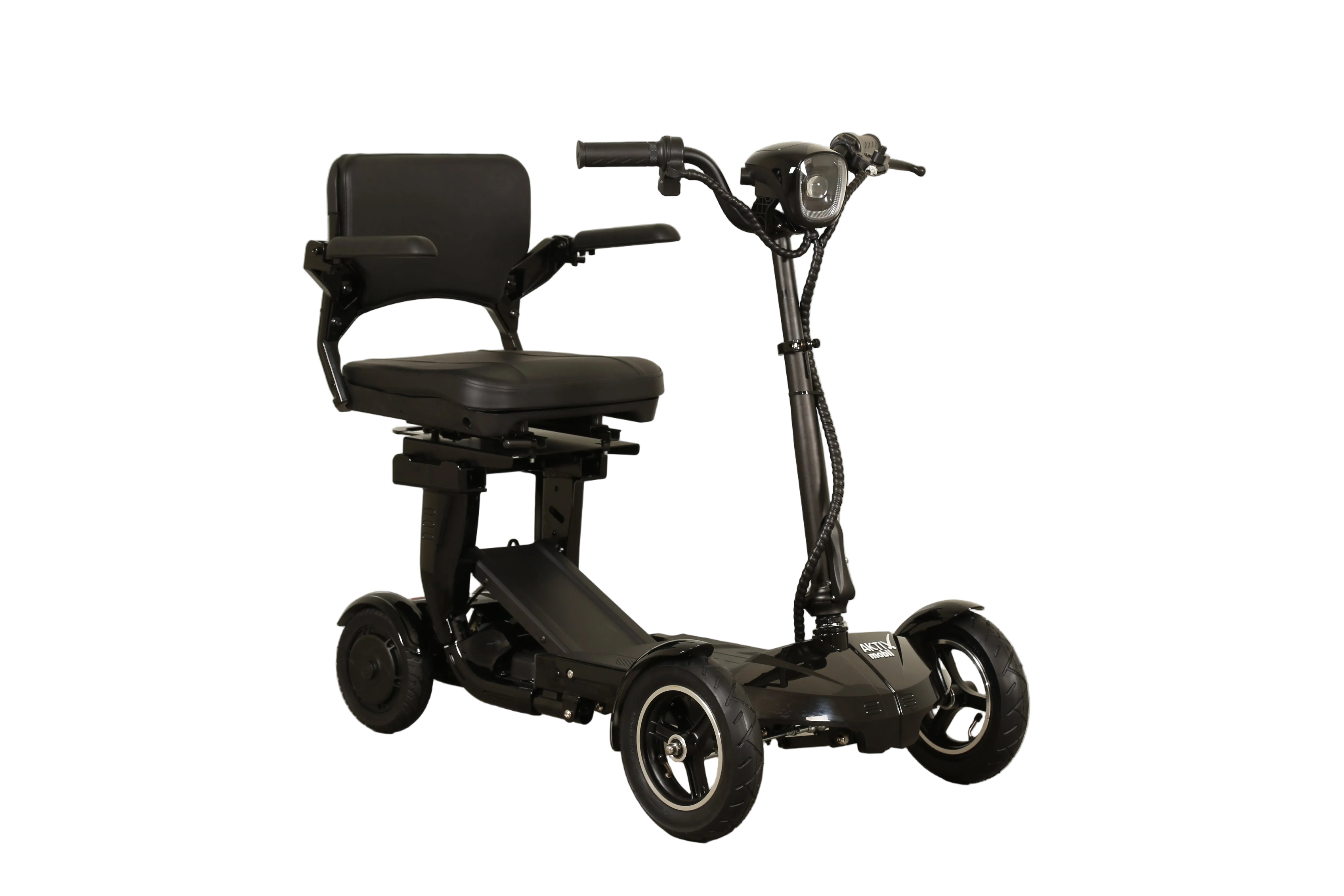 Seniorenmobil AM Klapp Quad 400 Li Ion Akku, 6 km/h mit 3 Gängen - klappbar - schwarz