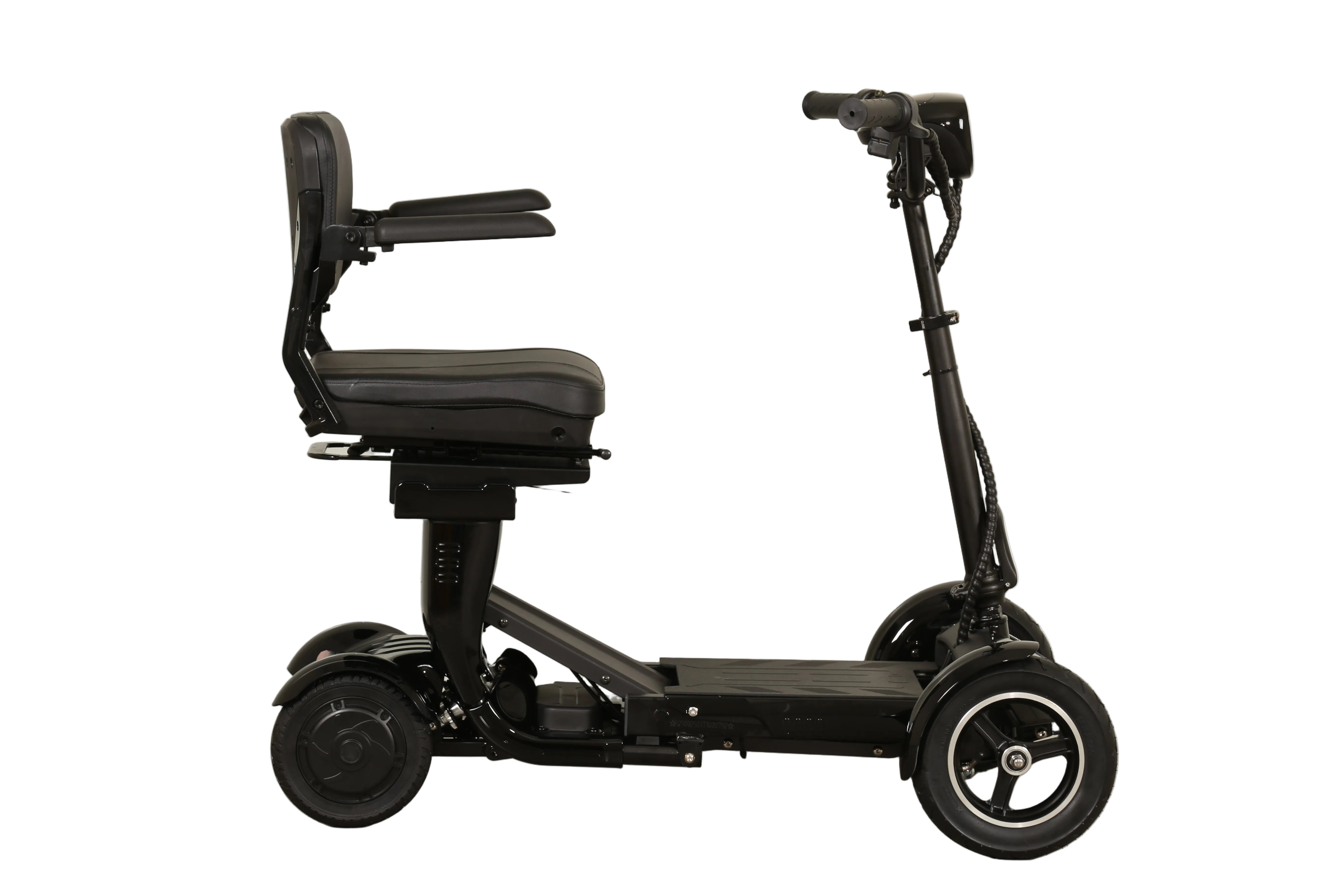 Seniorenmobil AM Klapp Quad 400 Li Ion Akku, 6 km/h mit 3 Gängen - klappbar - schwarz