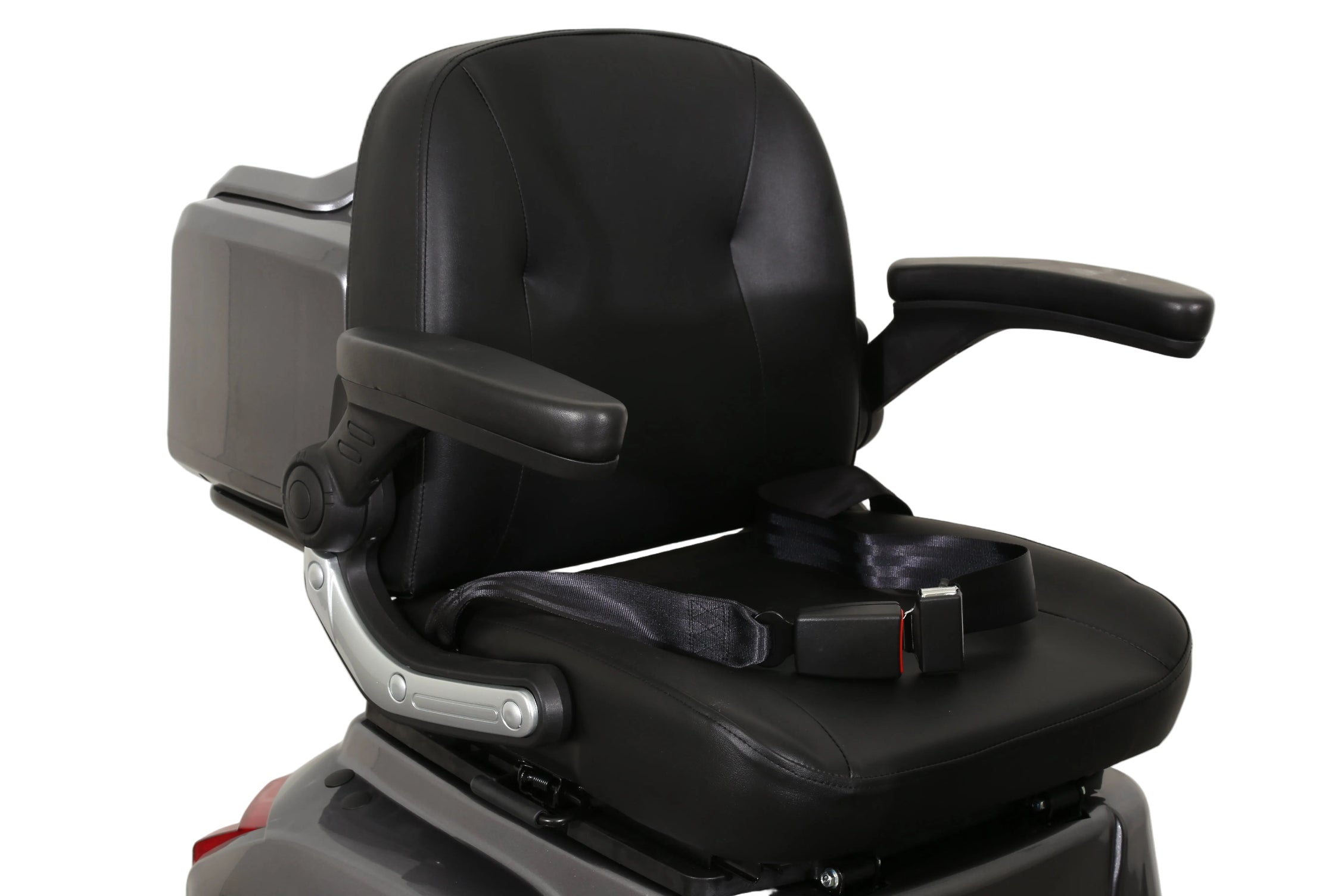 Seniorenmobil AM E-Rider 1000, 25 km/h - grau mit Top Case