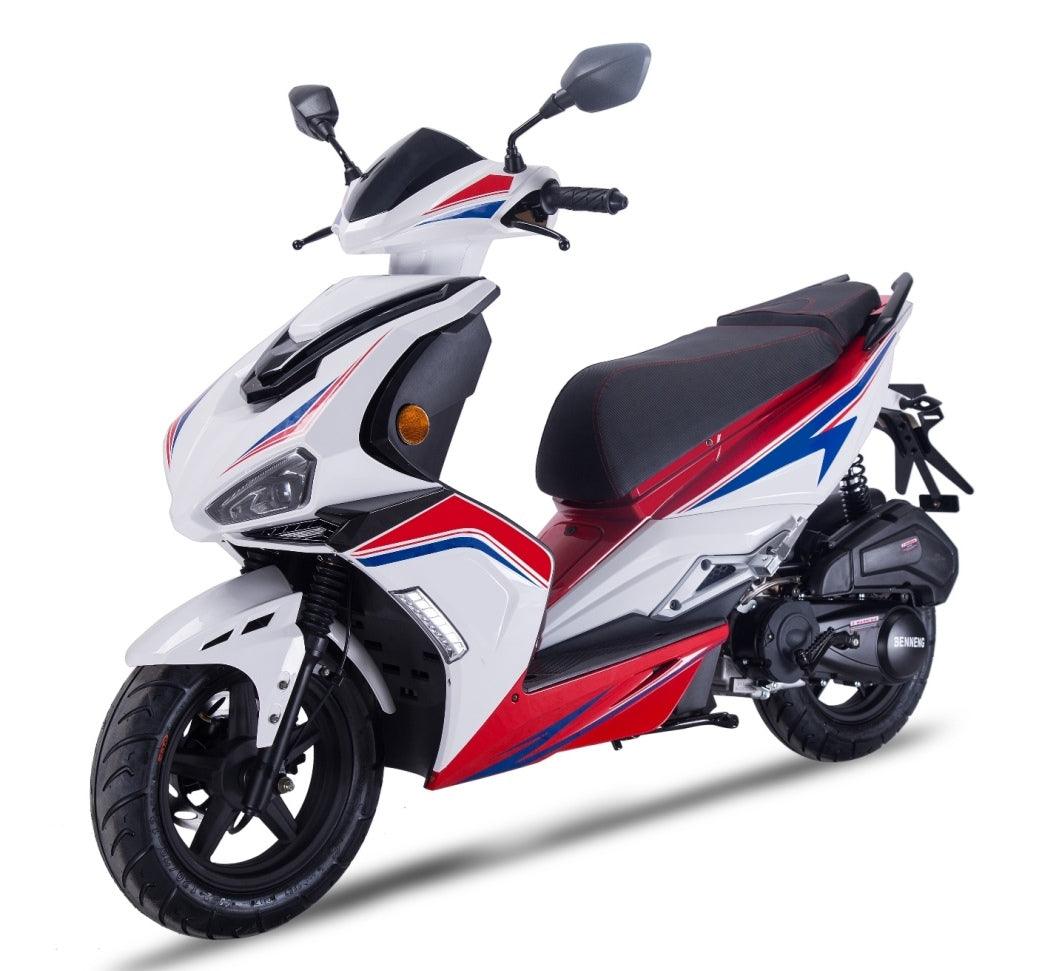Striker- 125 ccm Euro 5+ weiß