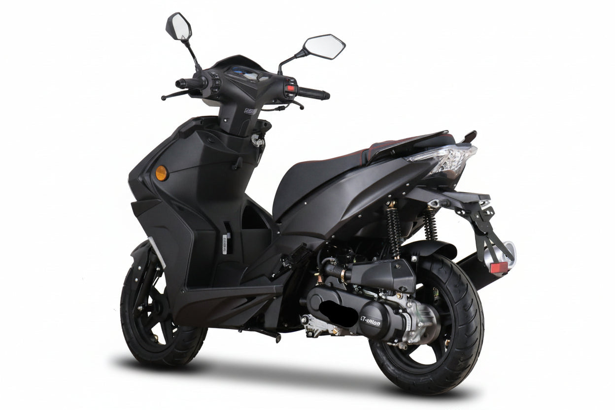 Striker-125 ccm Euro 5+ mattschwarz - Heute bestellen, Vorfreude sichern - Lieferung startet am 30.09.26