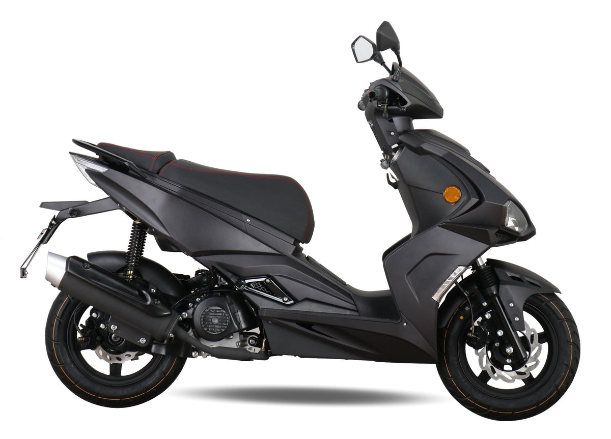 Striker-125 ccm Euro 5+ mattschwarz