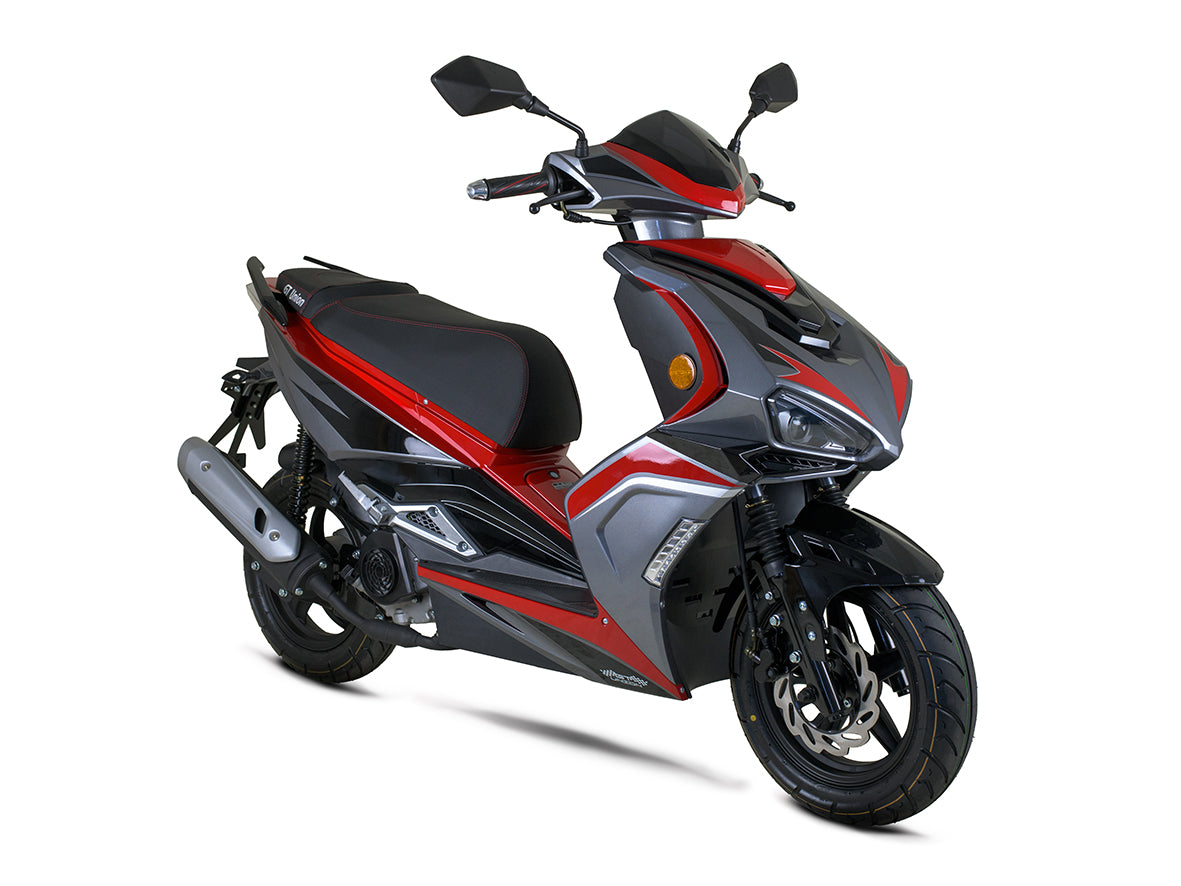 Striker - 50 ccm Euro 5 schwarz-rot - Heute bestellen, Vorfreude sichern - Lieferung startet am 24.08.2026