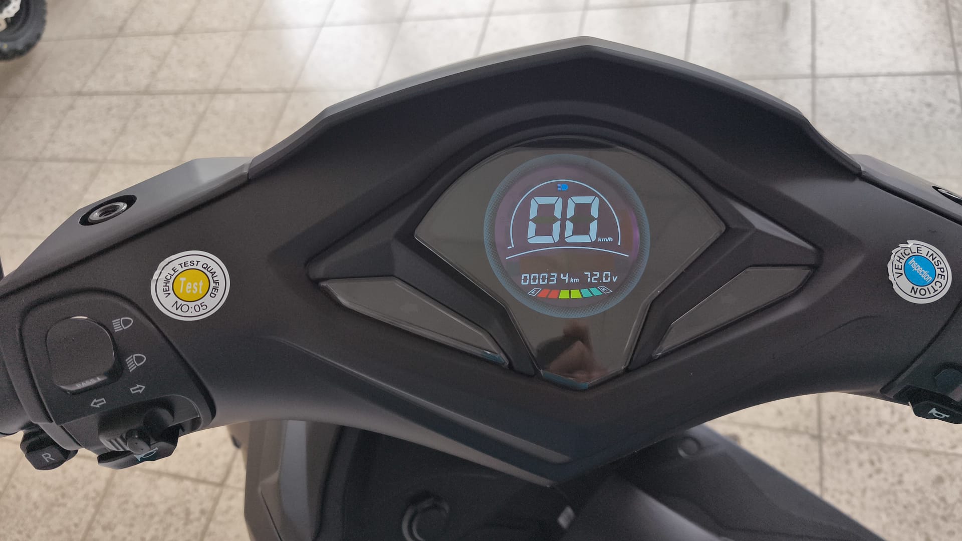 e-Striker Bosch Motor 3000W - mattschwarz - B-Ware