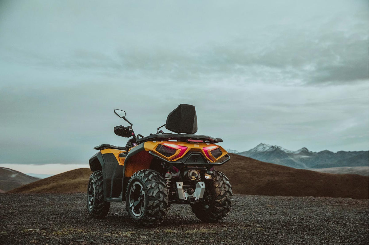 Hisun - ATV Guardian 400 31 PS 400ccm - schwarz - Lenkerschutz, Gepäckträger vorne & hinten