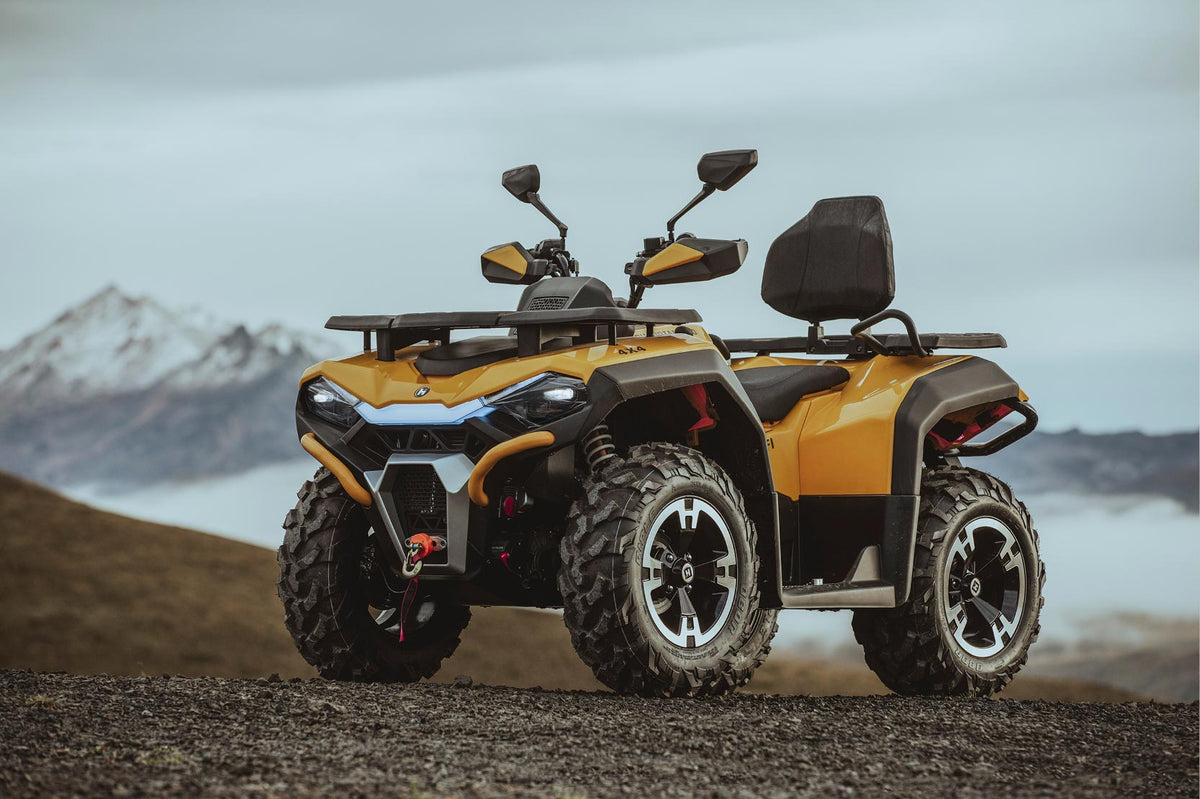 Hisun - ATV Guardian 400 31 PS 400ccm - schwarz - Lenkerschutz, Gepäckträger vorne & hinten