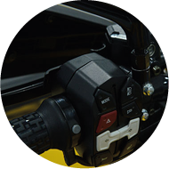 Hisun - ATV Guardian 400 31 PS 400ccm - schwarz - Lenkerschutz, Gepäckträger vorne & hinten