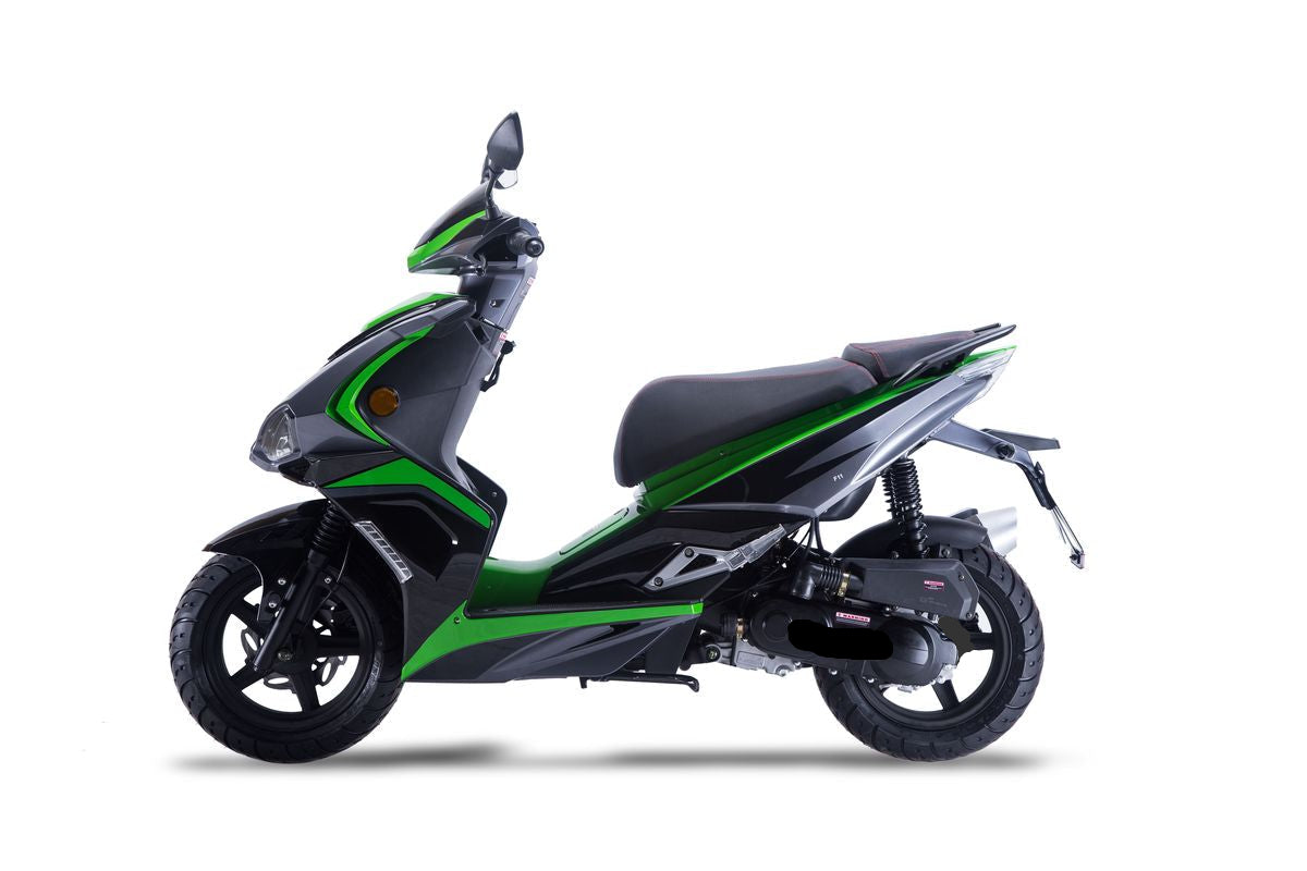 Striker - 50 ccm Euro 5 schwarz-grün - Heute bestellen, Vorfreude sichern – Lieferung startet am 24.08.2026