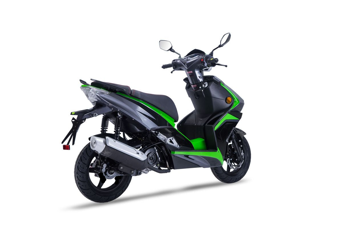 Striker - 50 ccm Euro 5 schwarz-grün - Heute bestellen, Vorfreude sichern – Lieferung startet am 24.08.2026