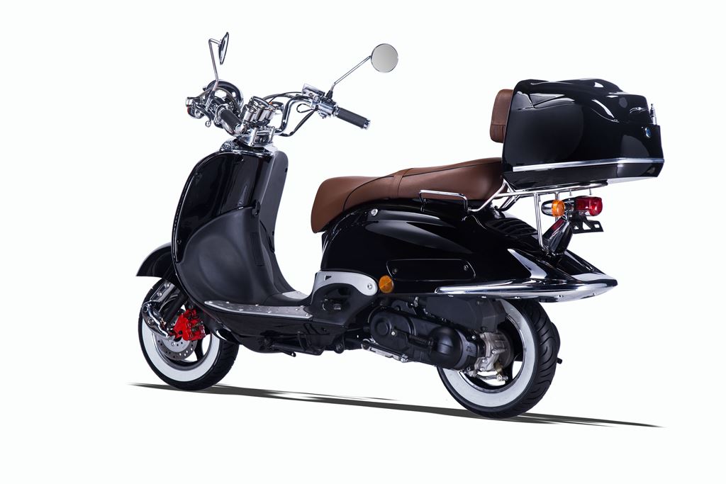 Strada - 50 ccm Euro 5 schwarz - Sitzbank Farbe wählbar - Heute bestellen, Vorfreude sichern - Lieferung startet Ende September