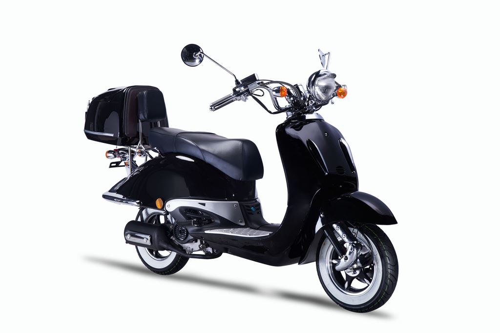Strada - 50 ccm Euro 5 schwarz - Sitzbank Farbe wählbar - Heute bestellen, Vorfreude sichern - Lieferung startet Ende September