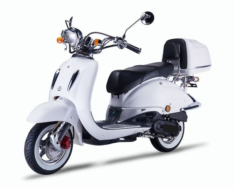 Strada - 125 ccm Euro 5+ weiß - Sitzbank schwarz - Heute bestellen, Vorfreude sichern - Lieferung startet Ende September