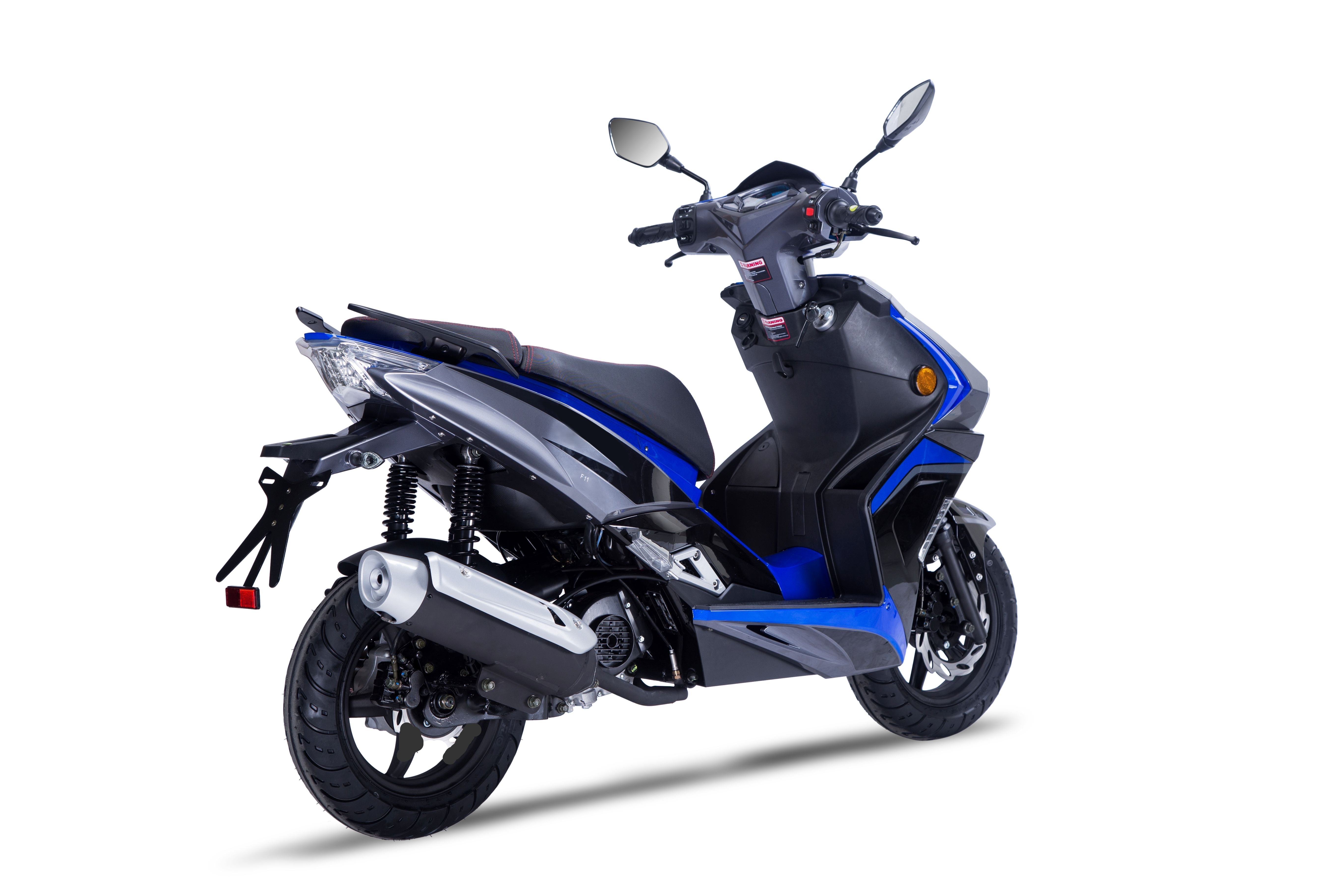 Striker - 50 ccm Euro 5 schwarz-blau - Heute bestellen, Vorfreude sichern – Lieferung startet am 24.08.2026