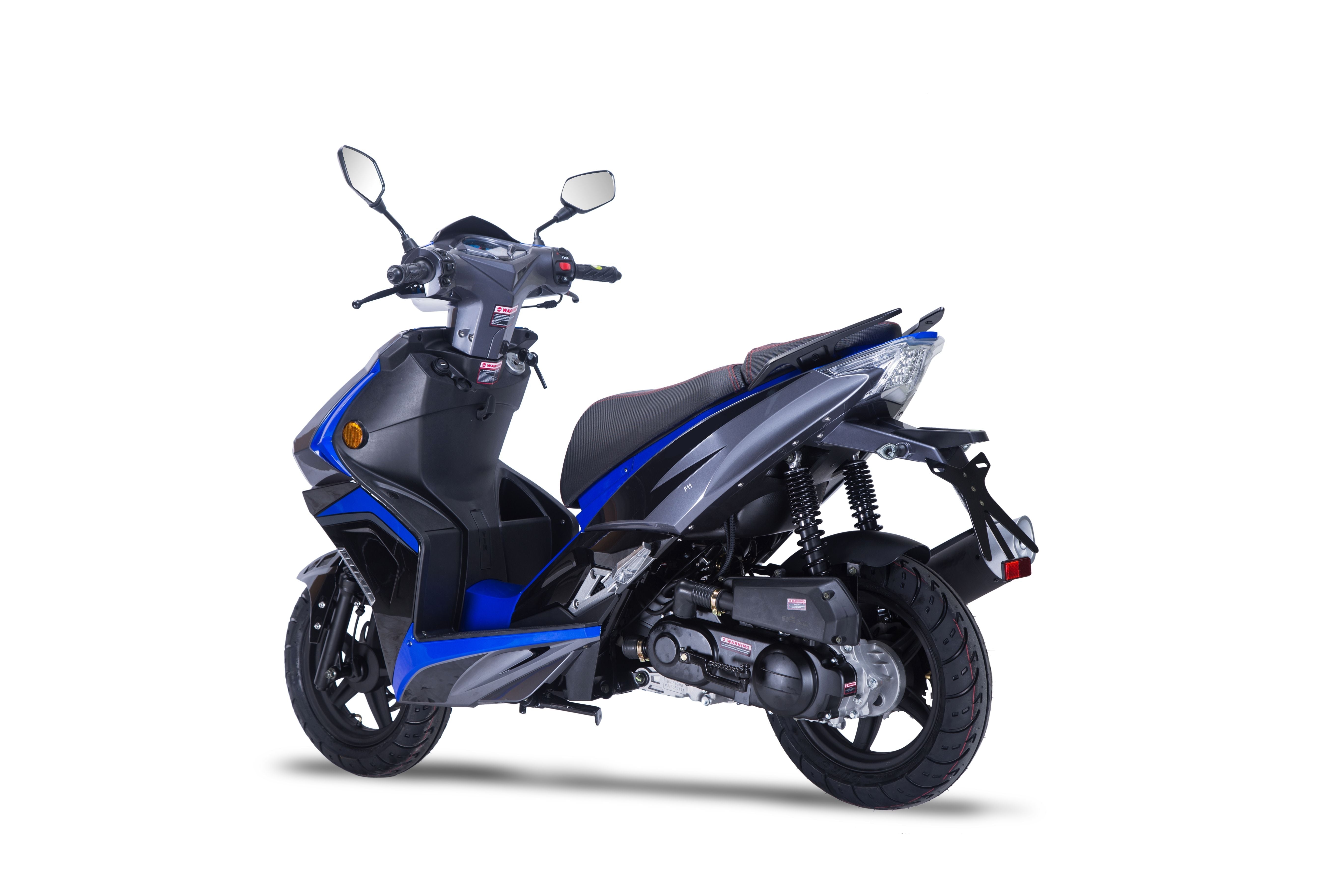 Striker - 50 ccm Euro 5 schwarz-blau - Heute bestellen, Vorfreude sichern – Lieferung startet am 24.08.2026