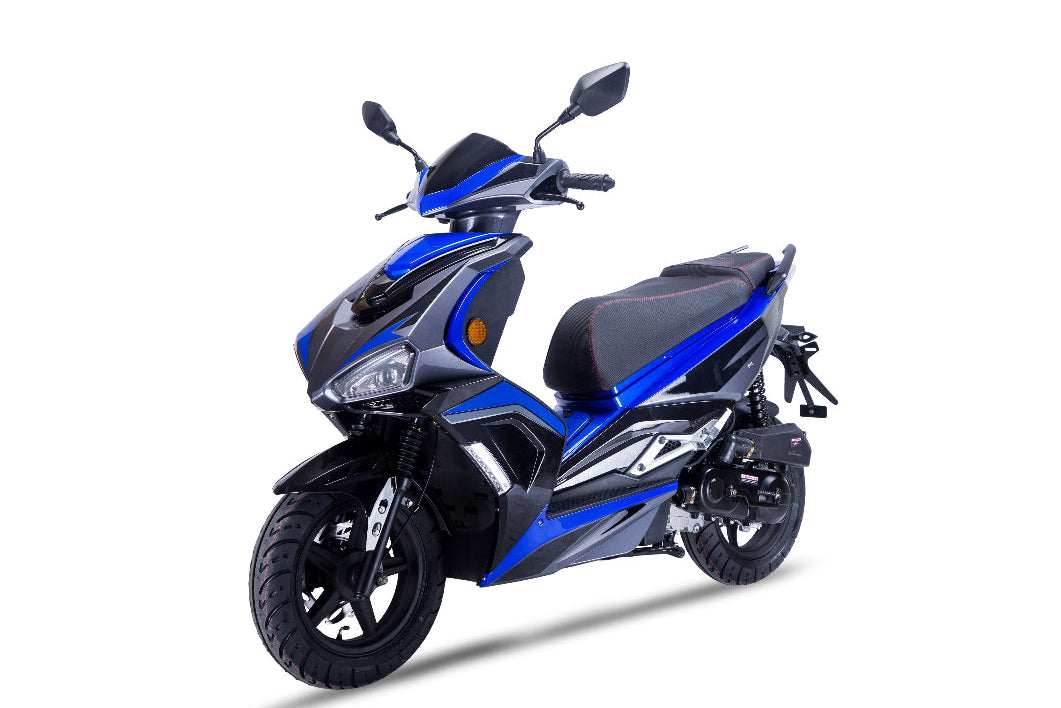 Striker - 50 ccm Euro 5 schwarz-blau - Heute bestellen, Vorfreude sichern – Lieferung startet am 24.08.2026