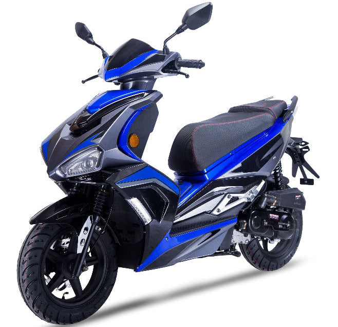 Striker - 50 ccm Euro 5 schwarz-blau