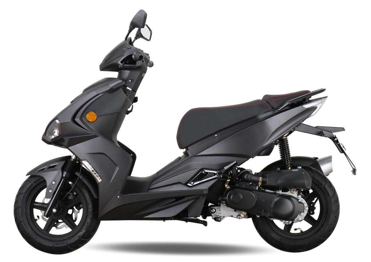 Striker-125 ccm Euro 5+ mattschwarz