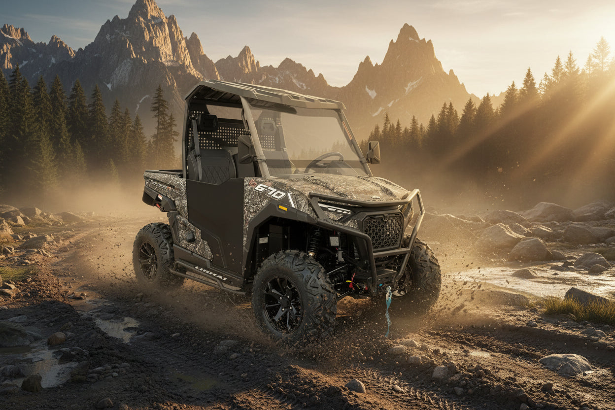 Linhai - UTV T-BOSS 670 585 ccm - Camouflage