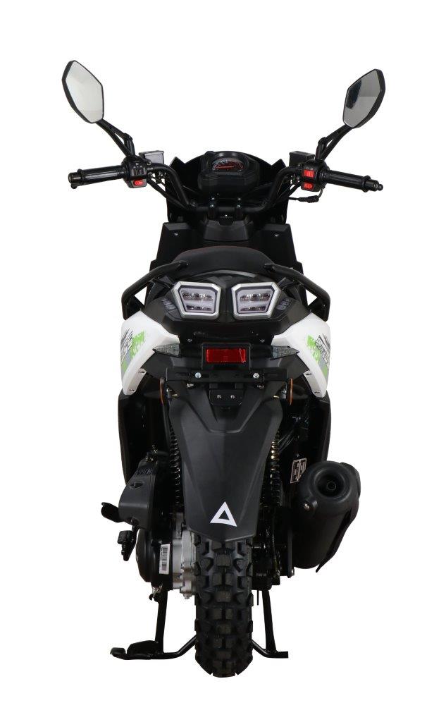 Cross 2.0 - 50 ccm Euro5  weiß-grün