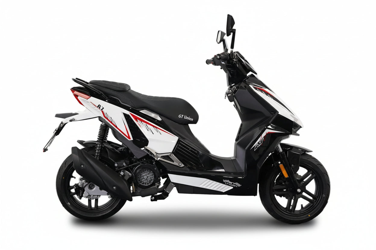 Unsere Neuheit nur bei GT Union Matador A7 -  125 ccm Euro 5+ Racing-white