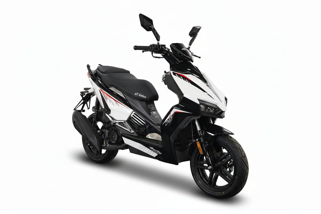 Unsere Neuheit nur bei GT Union Matador A7 -  125 ccm Euro 5+ Racing-white